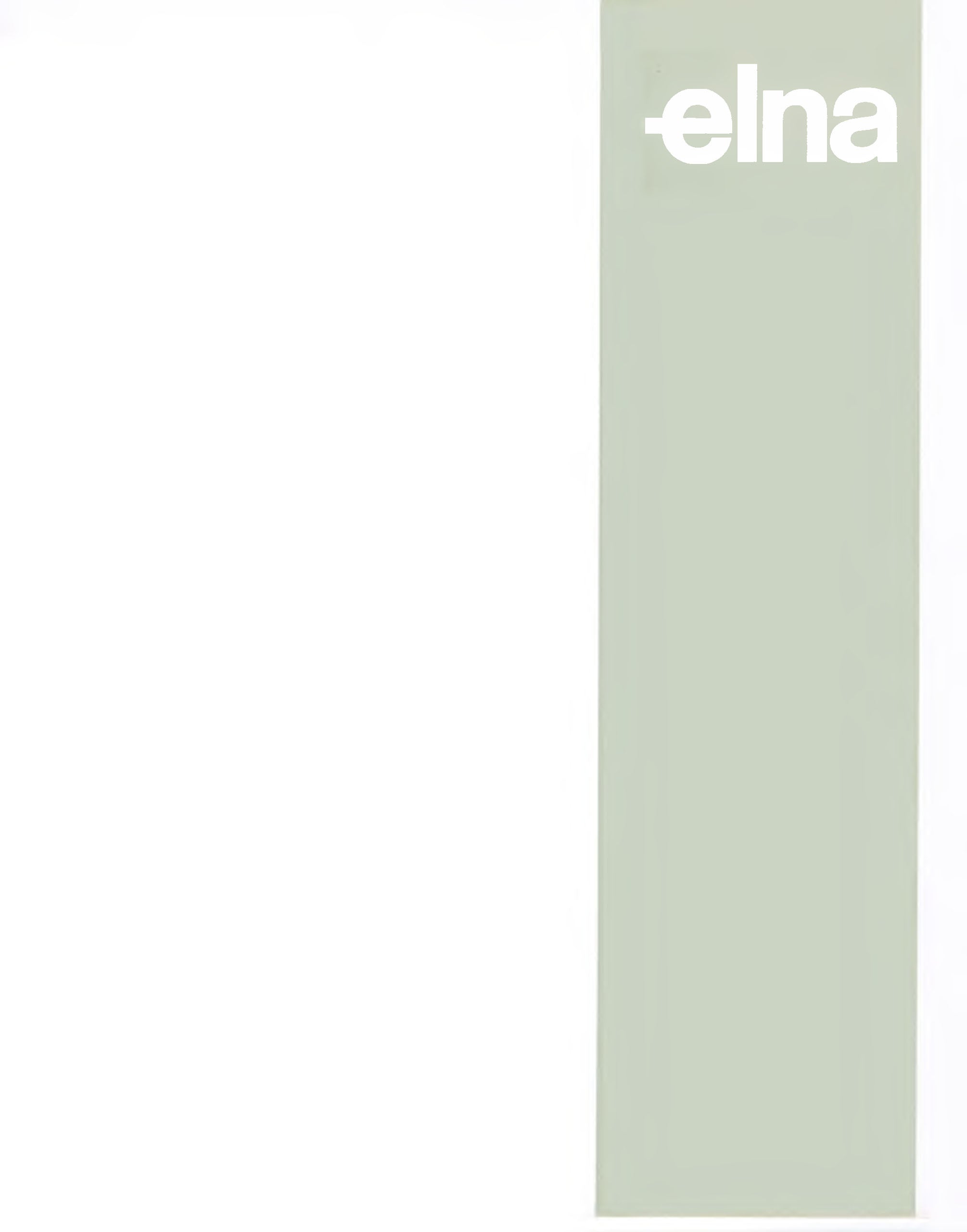 Elna Supermatic Instruction Manual