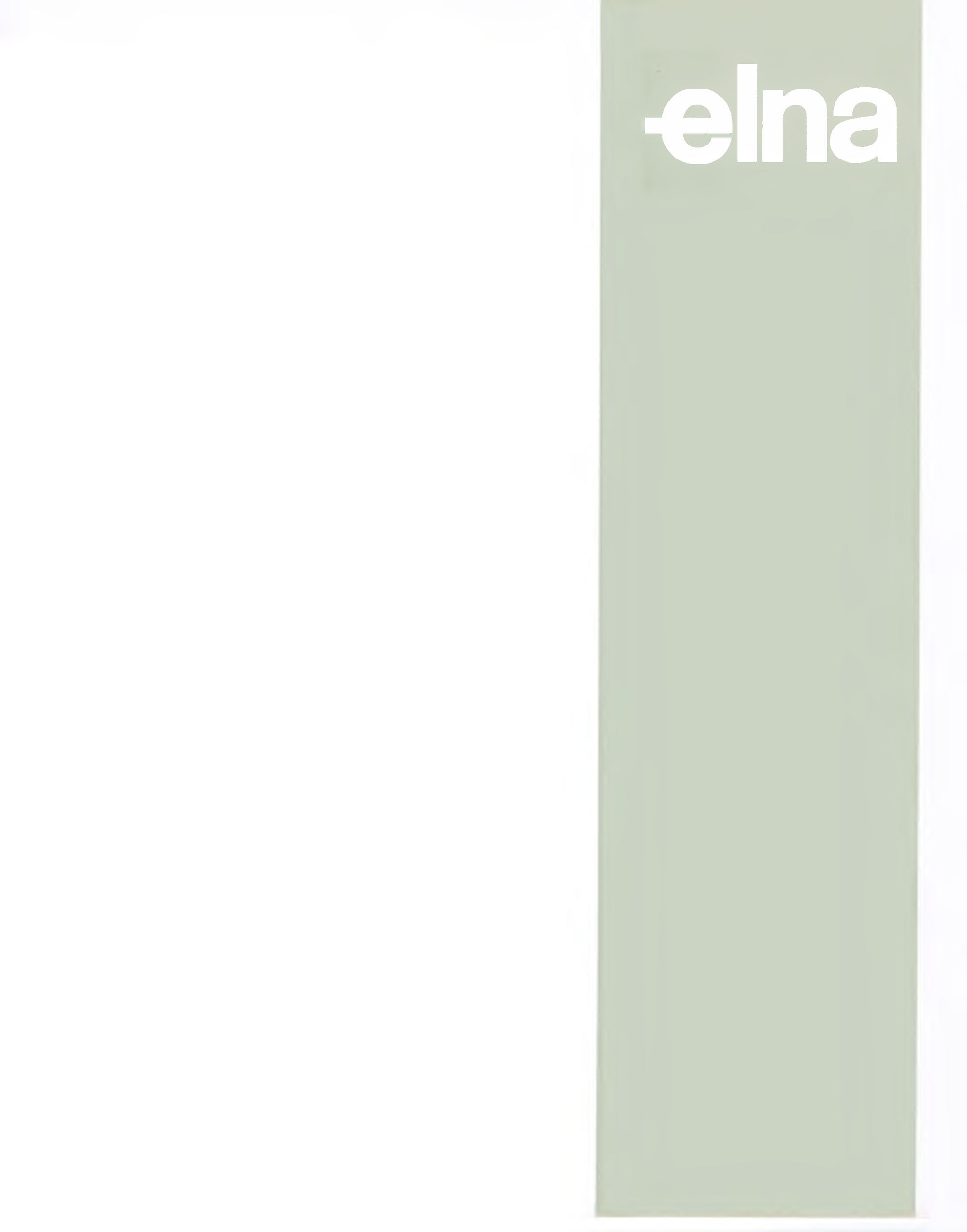 Elna Supermatic Instruction Manual