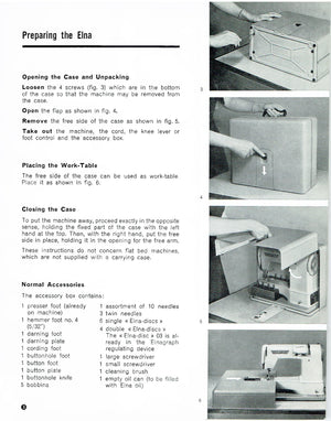 Elna Supermatic Instruction Manual