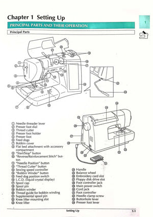 Baby Lock Ellageo (ESG) Instruction Manual