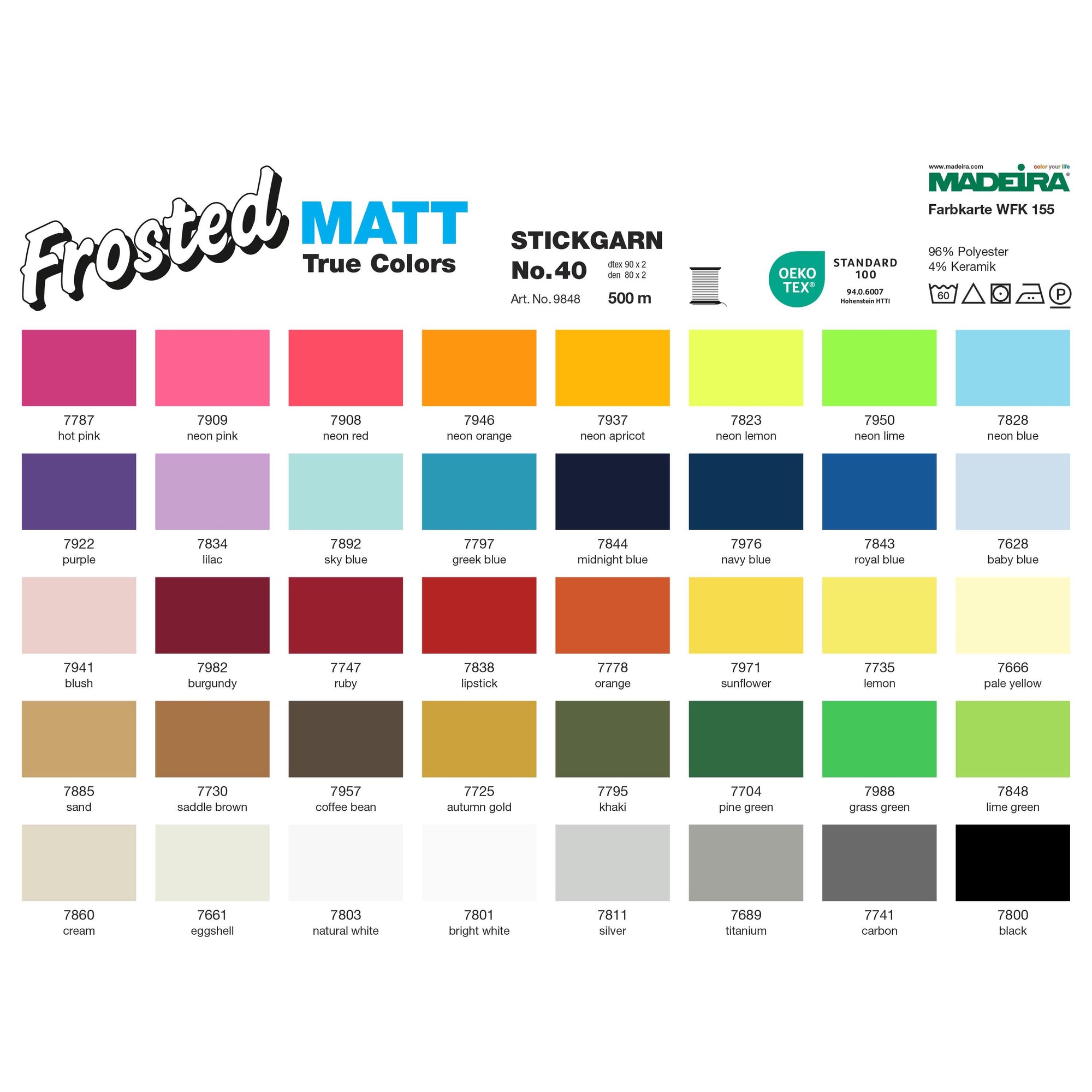 Madeira Frosted Matt