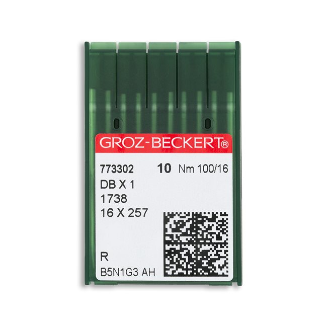 Groz-Beckert 16x257 (DBx1) Industrial Needles - 10pk