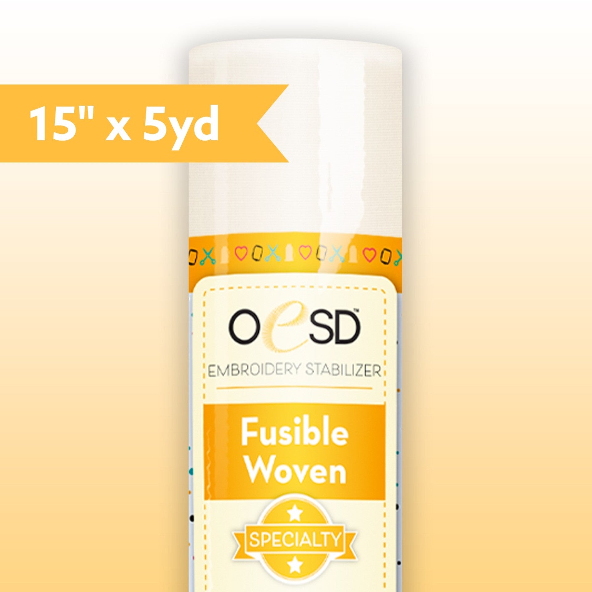 OESD Fusible Woven CutAway Stabilizer