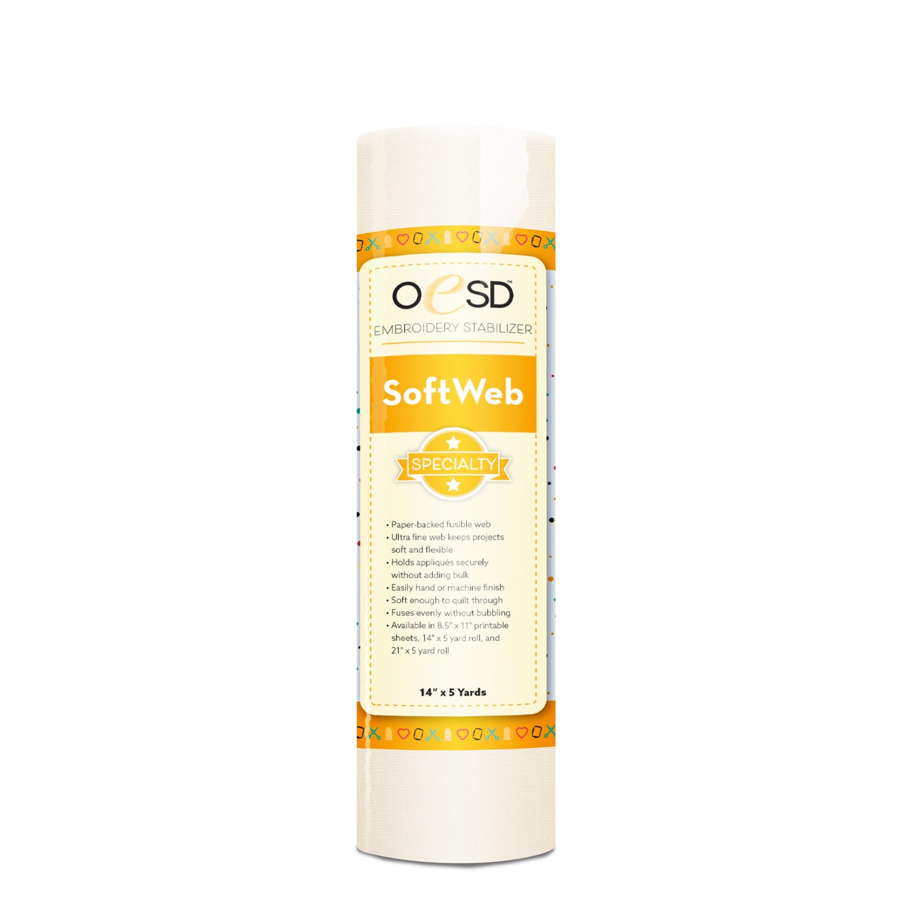 OESD SoftWeb Fusible Web Stabilizer