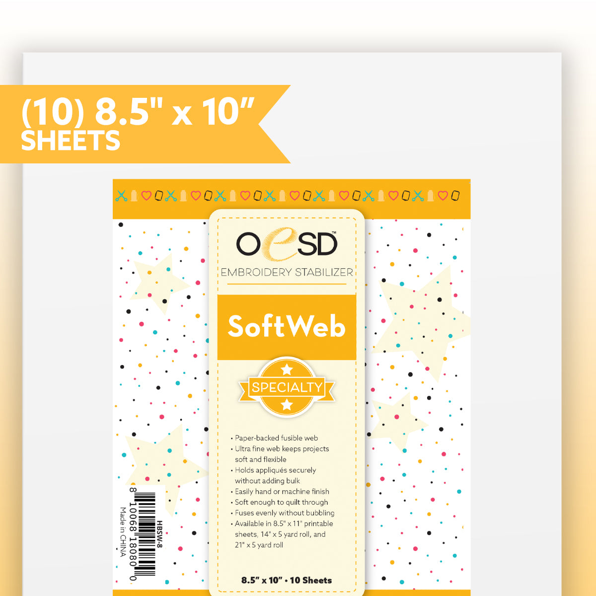 OESD SoftWeb Fusible Web Stabilizer