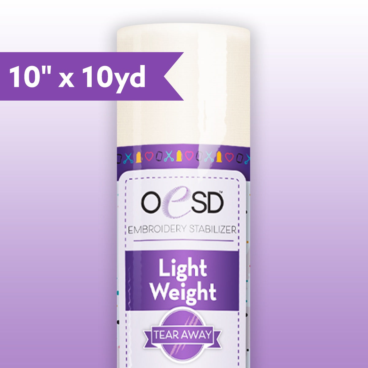 OESD Light Weight TearAway Stabilizer