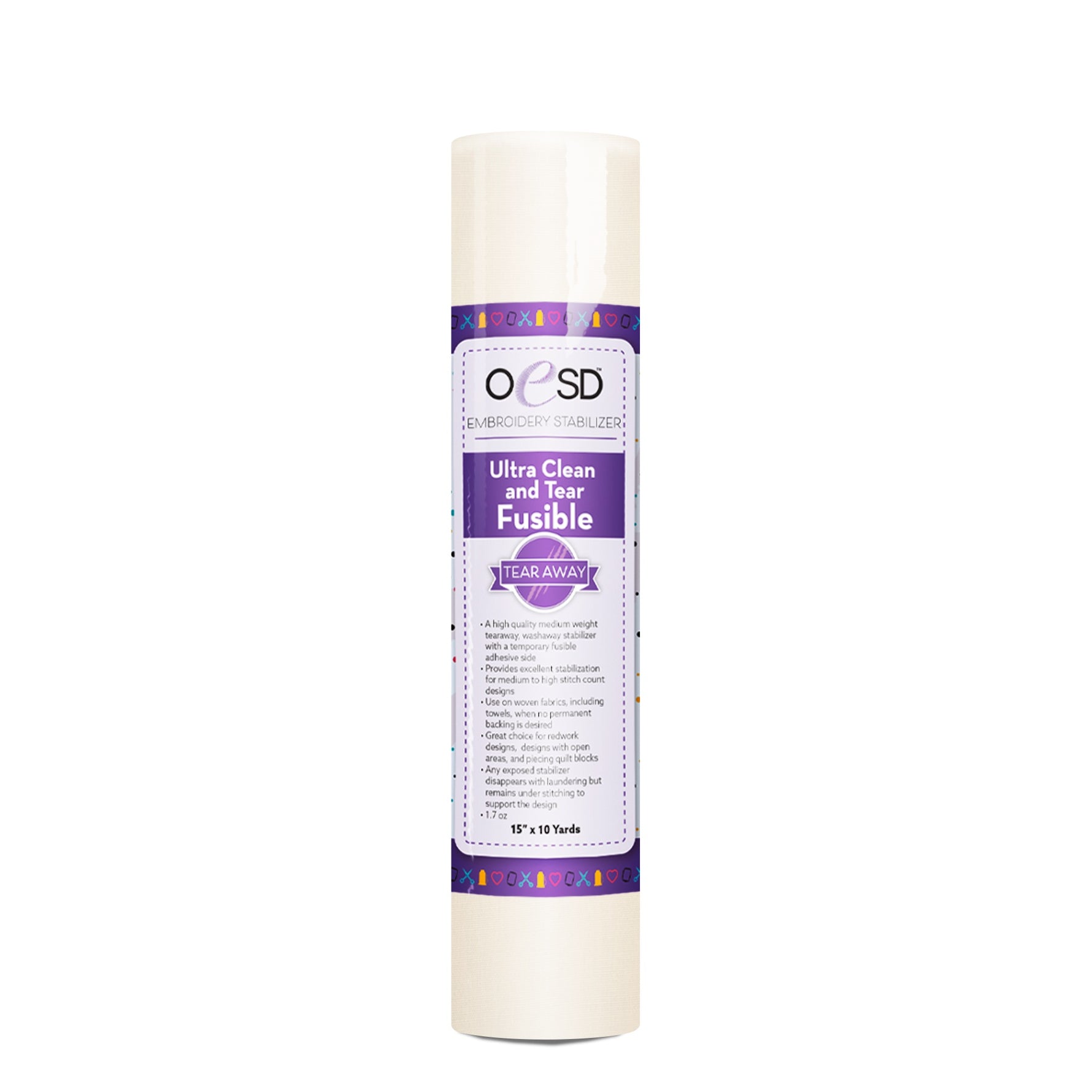 OESD Ultra Clean & Tear Fusible Stabilizer