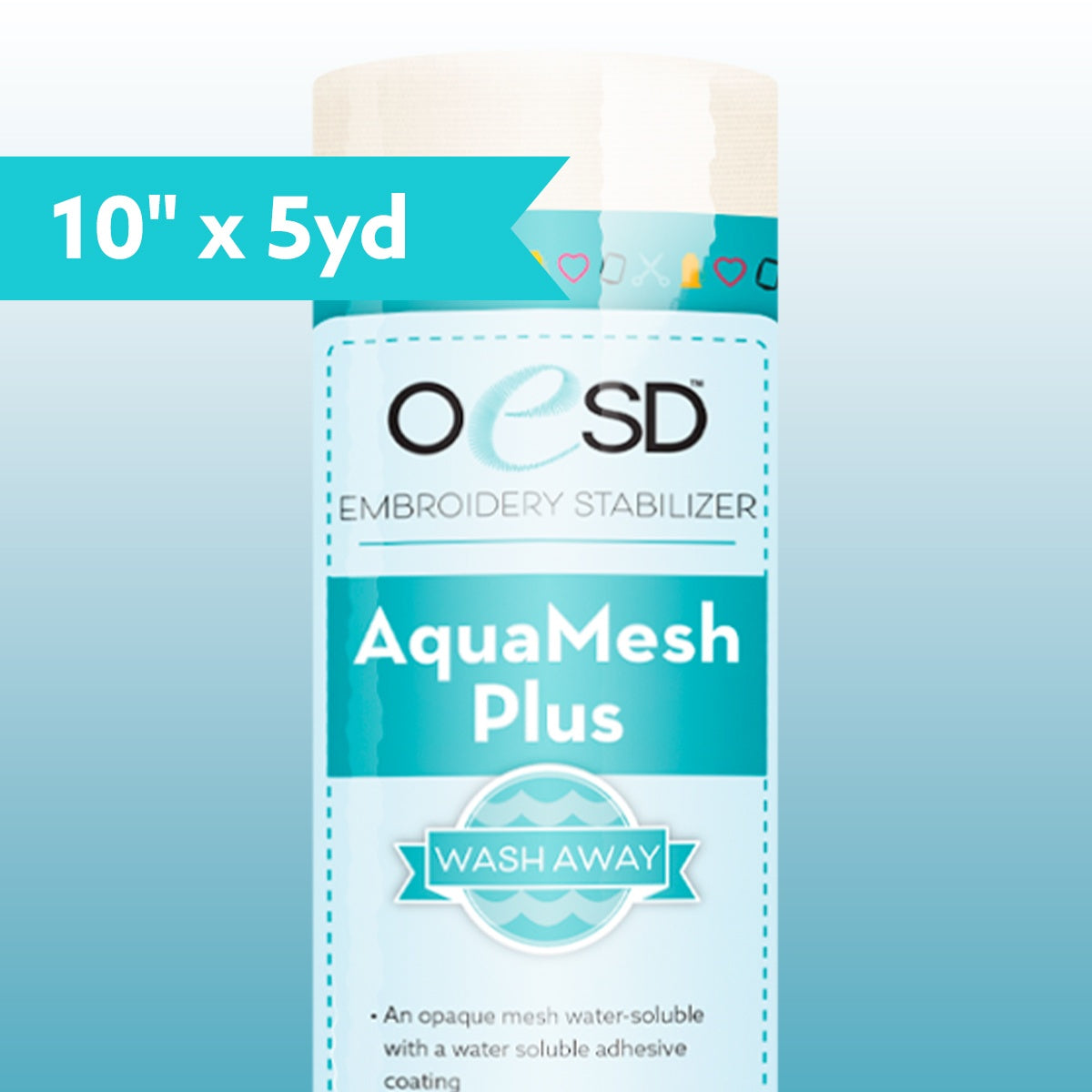 OESD AquaMesh Plus WashAway Stabilizer