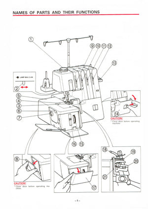 Huskylock 560 Instruction Manual