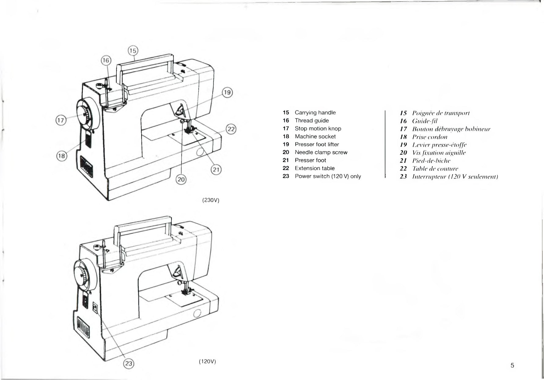Elna 1010 Instruction Manual