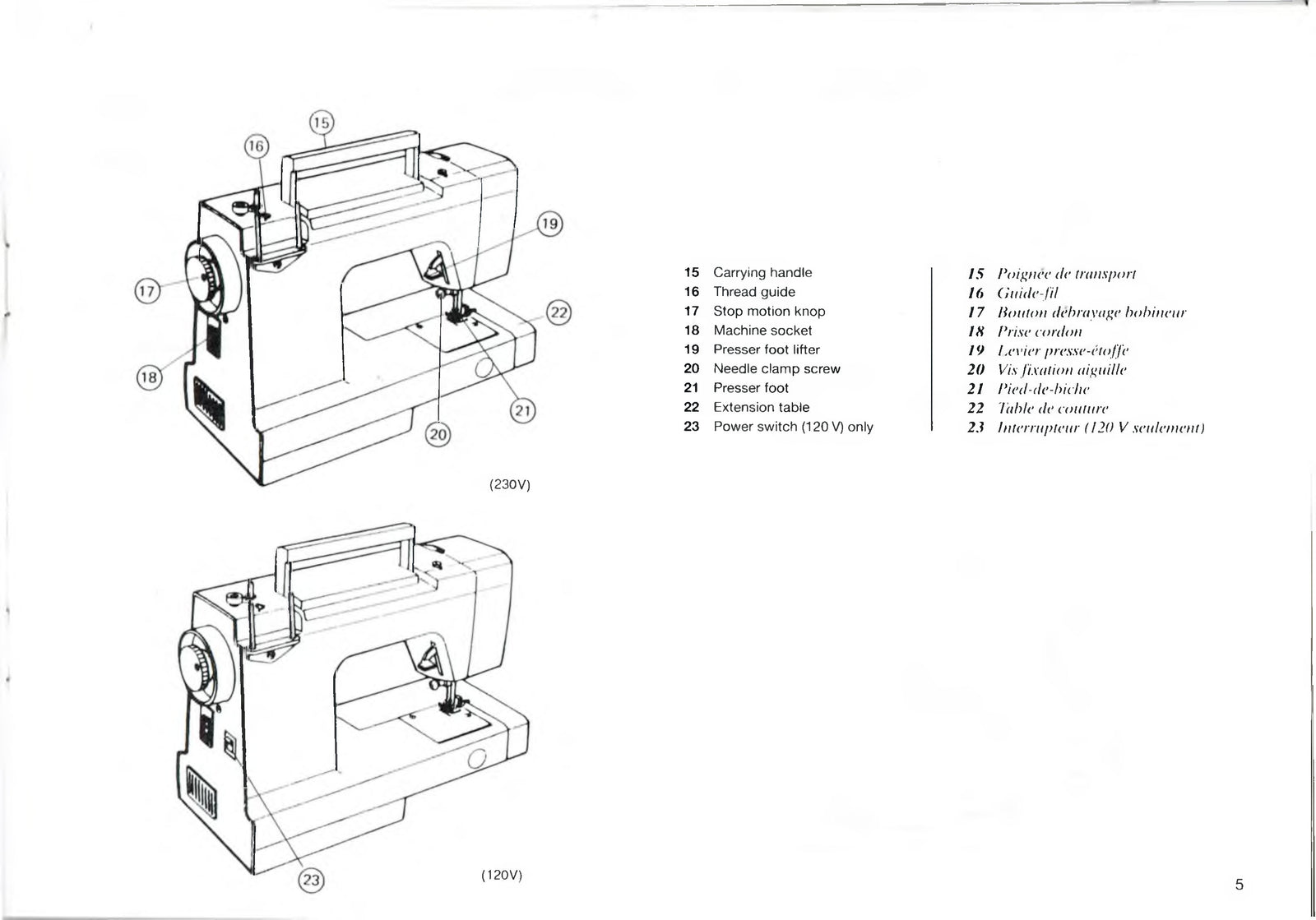 Elna 1010 Instruction Manual