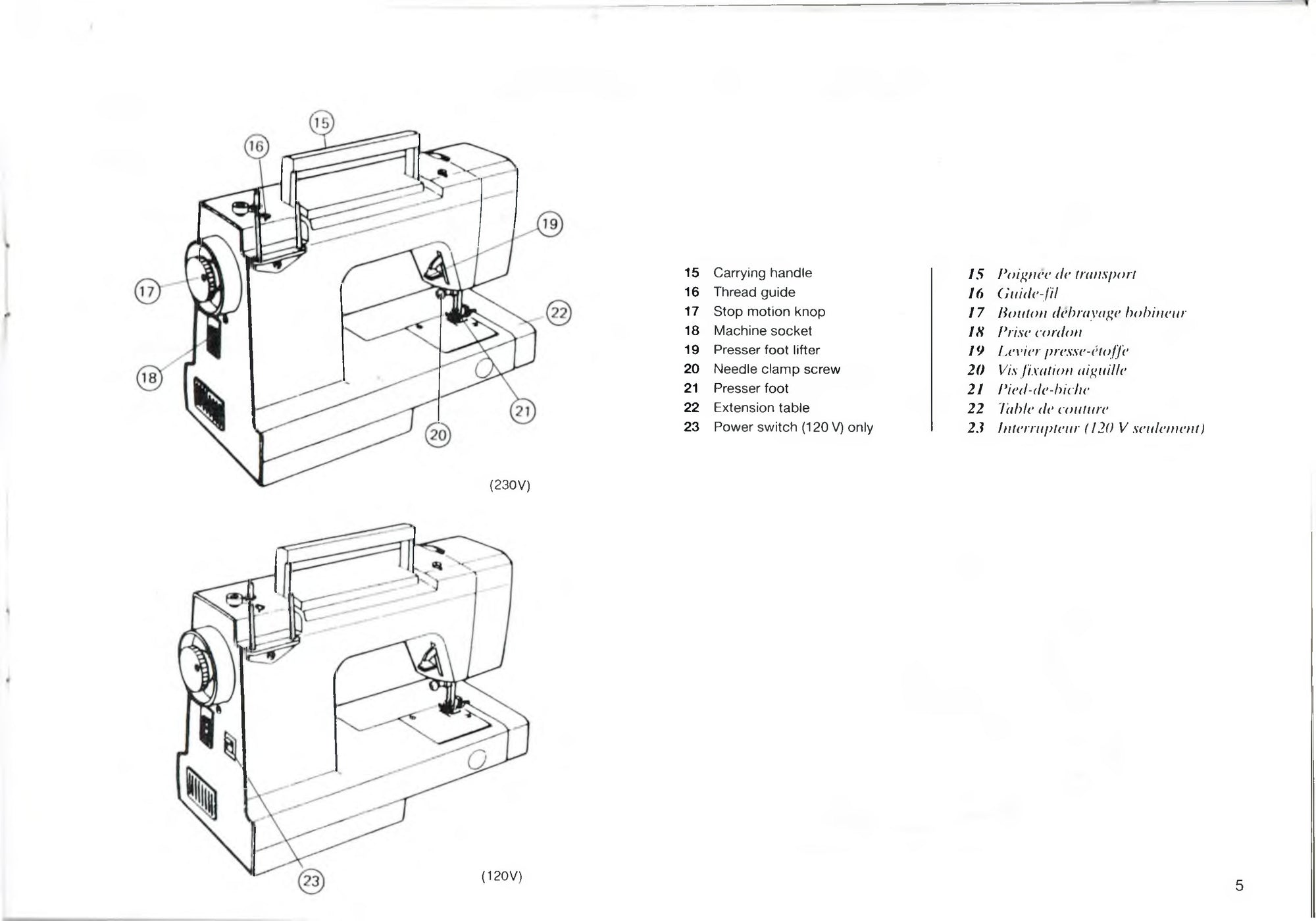 Elna 1010 Instruction Manual