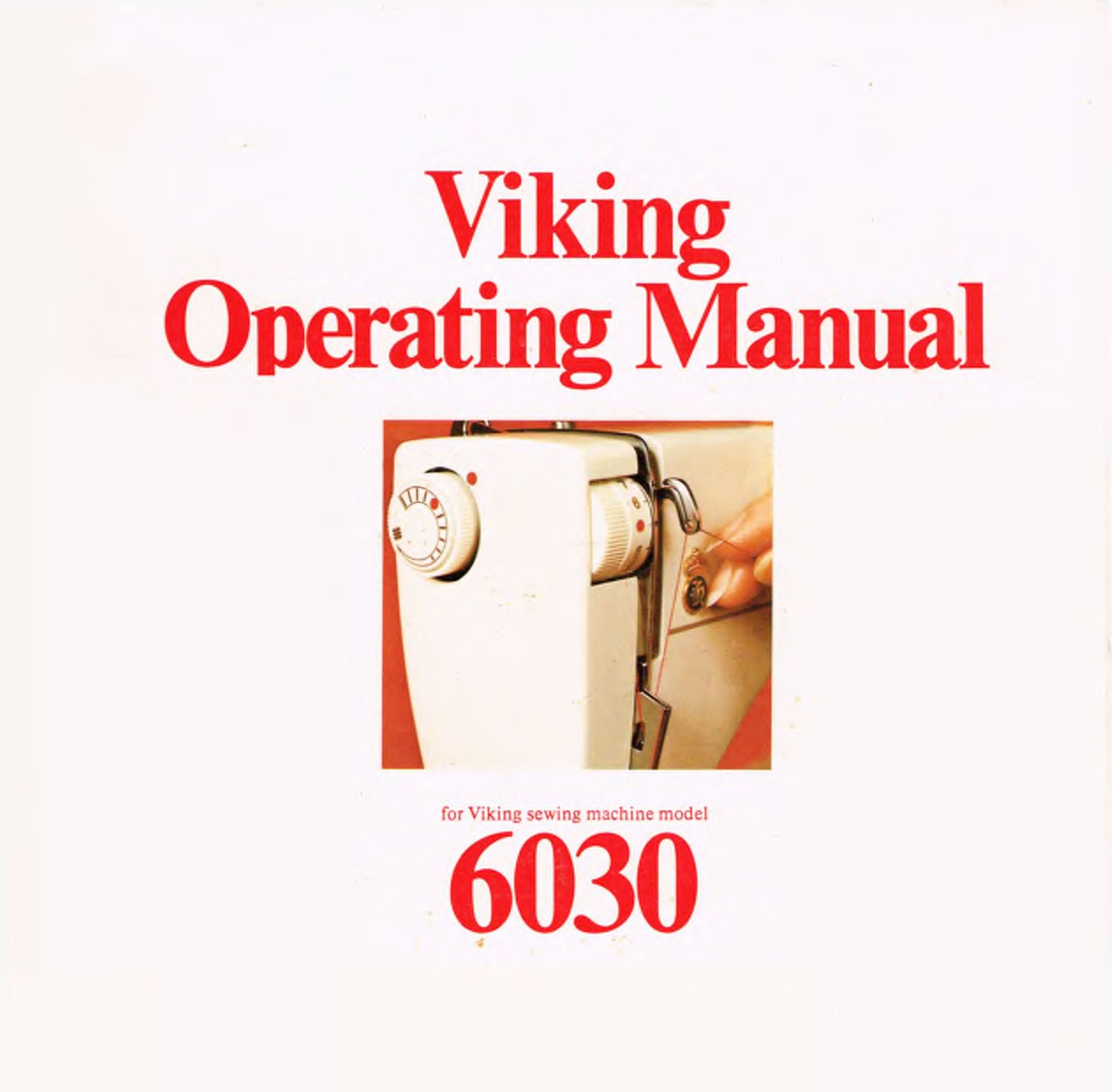 Viking 6030 Instruction Manual