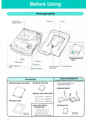 Brother PE-Scan Instruction Manual