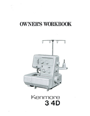 Kenmore Model 3/4D Serger Workbook
