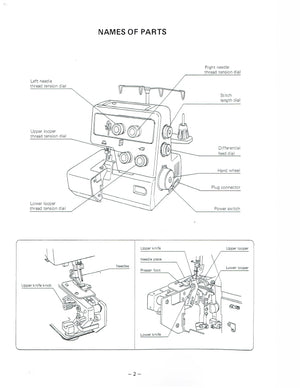 Kenmore Model 3/4D Serger Workbook