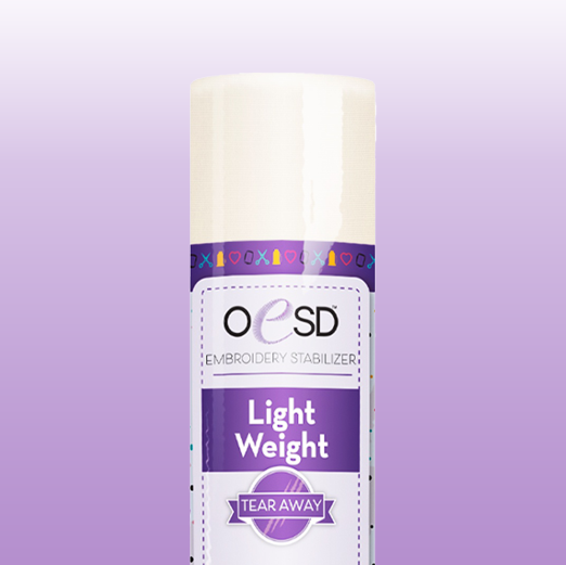 OESD Light Weight TearAway Stabilizer