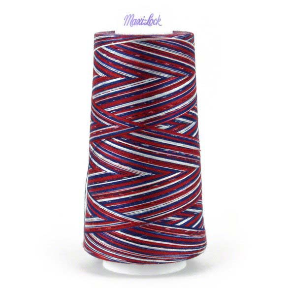 Maxi-Lock Swirls Variegated Thread