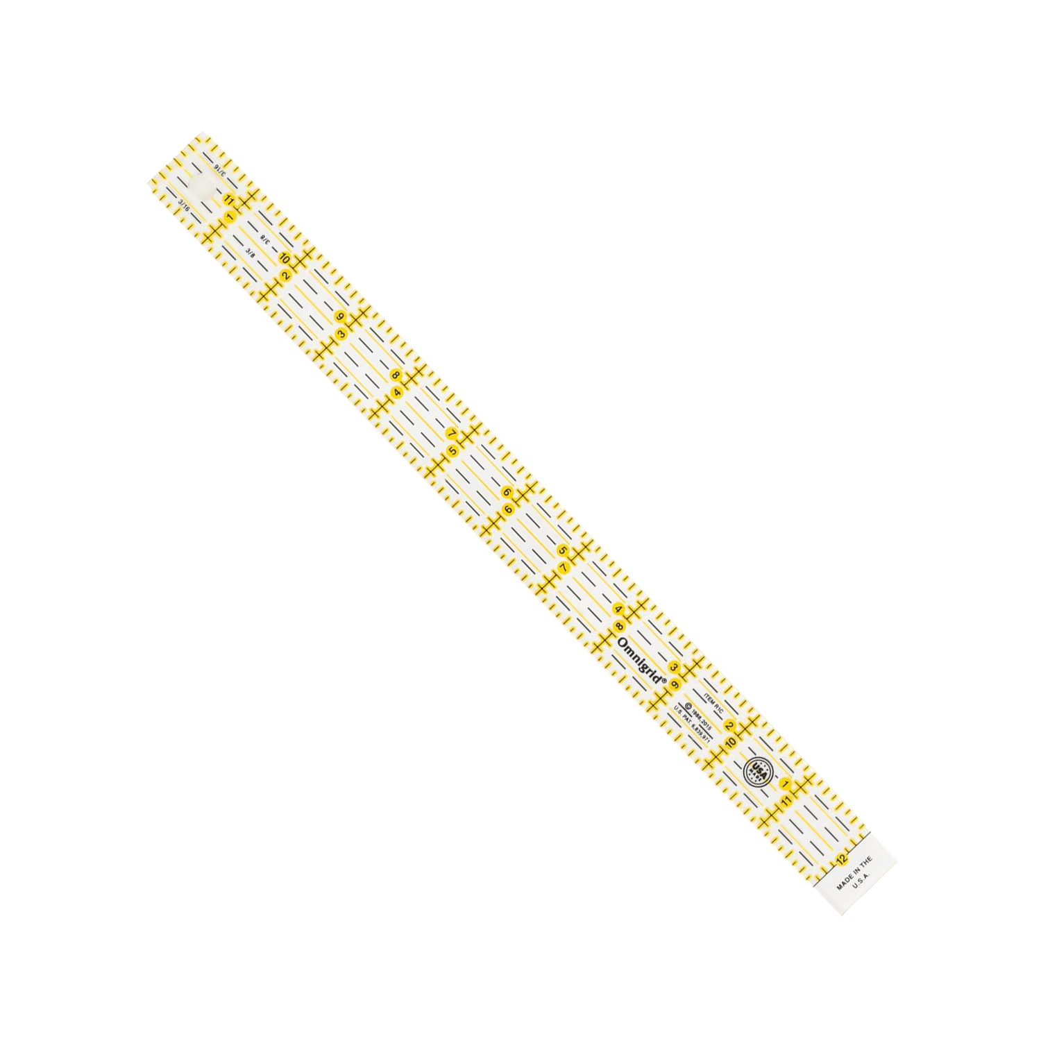 Omnigrid Ruler, 1in x 12.5in