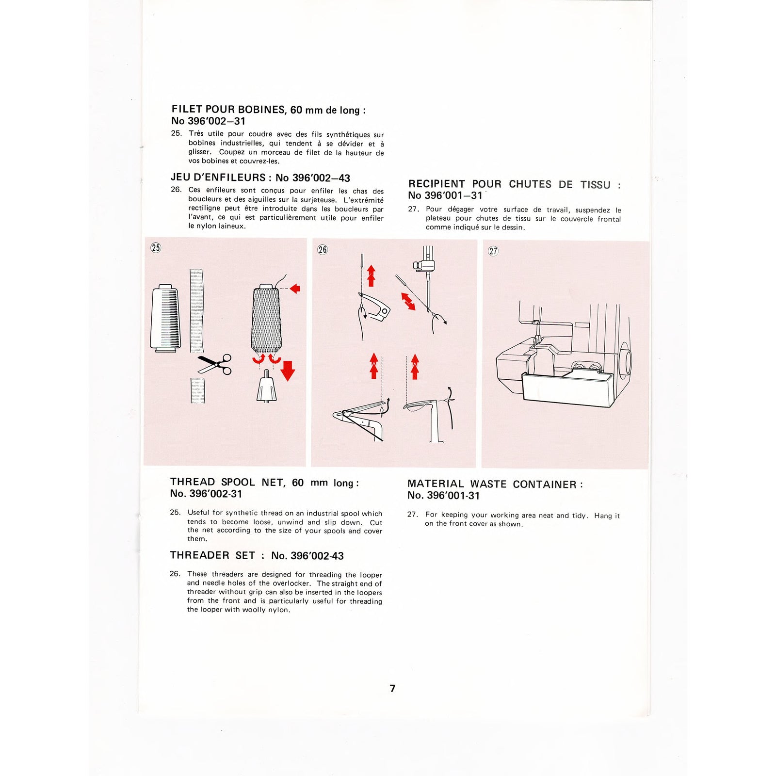 ElnaLock Pro 4DC/DE and Pro 5DC/DE Accessories Instruction Manual