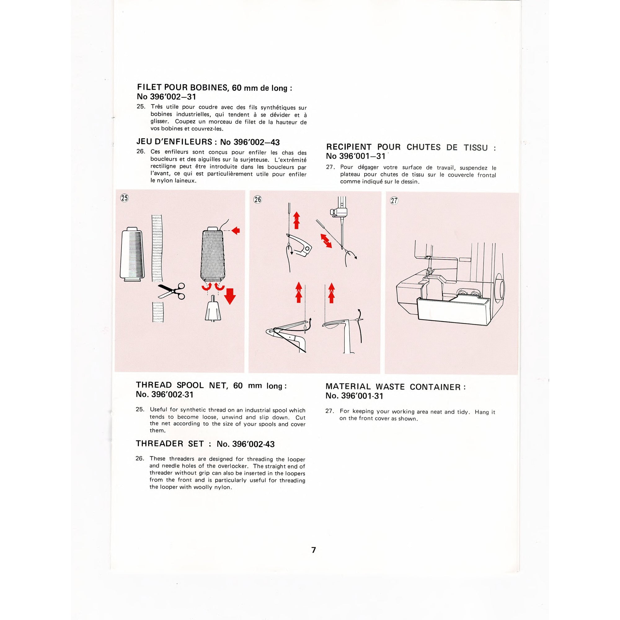 ElnaLock Pro 4DC/DE and Pro 5DC/DE Accessories Instruction Manual