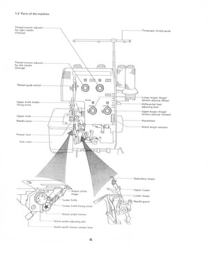Baby Lock BL4-738D Serger Instruction Manual
