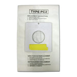 Type PC-2 Sharp Replacement Bags - 3/pk