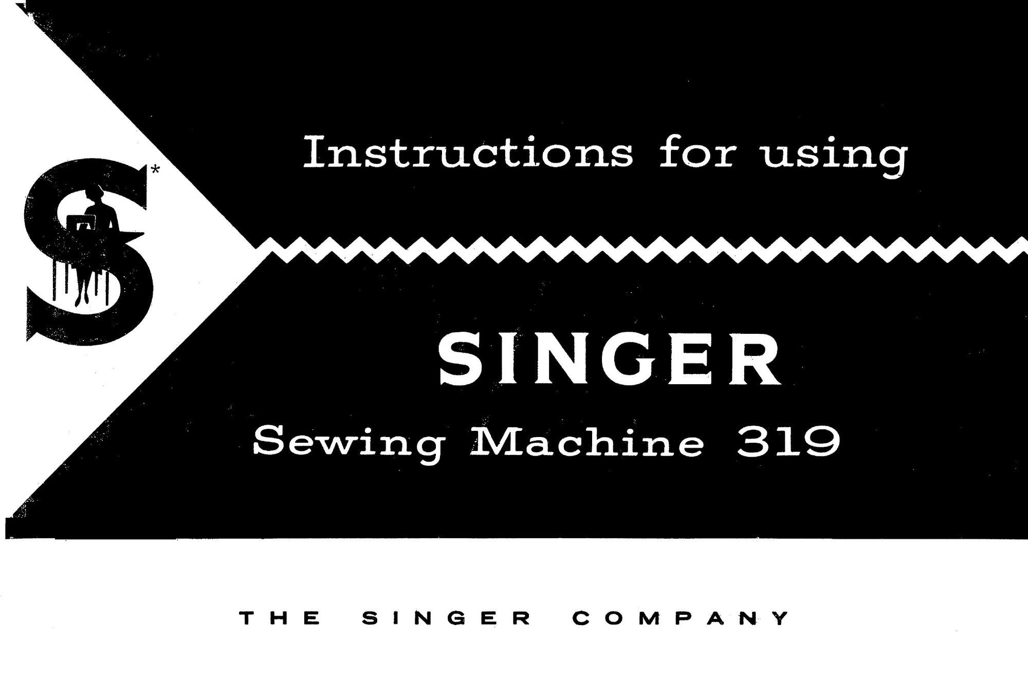 Singer Model 319 Instruction Manual