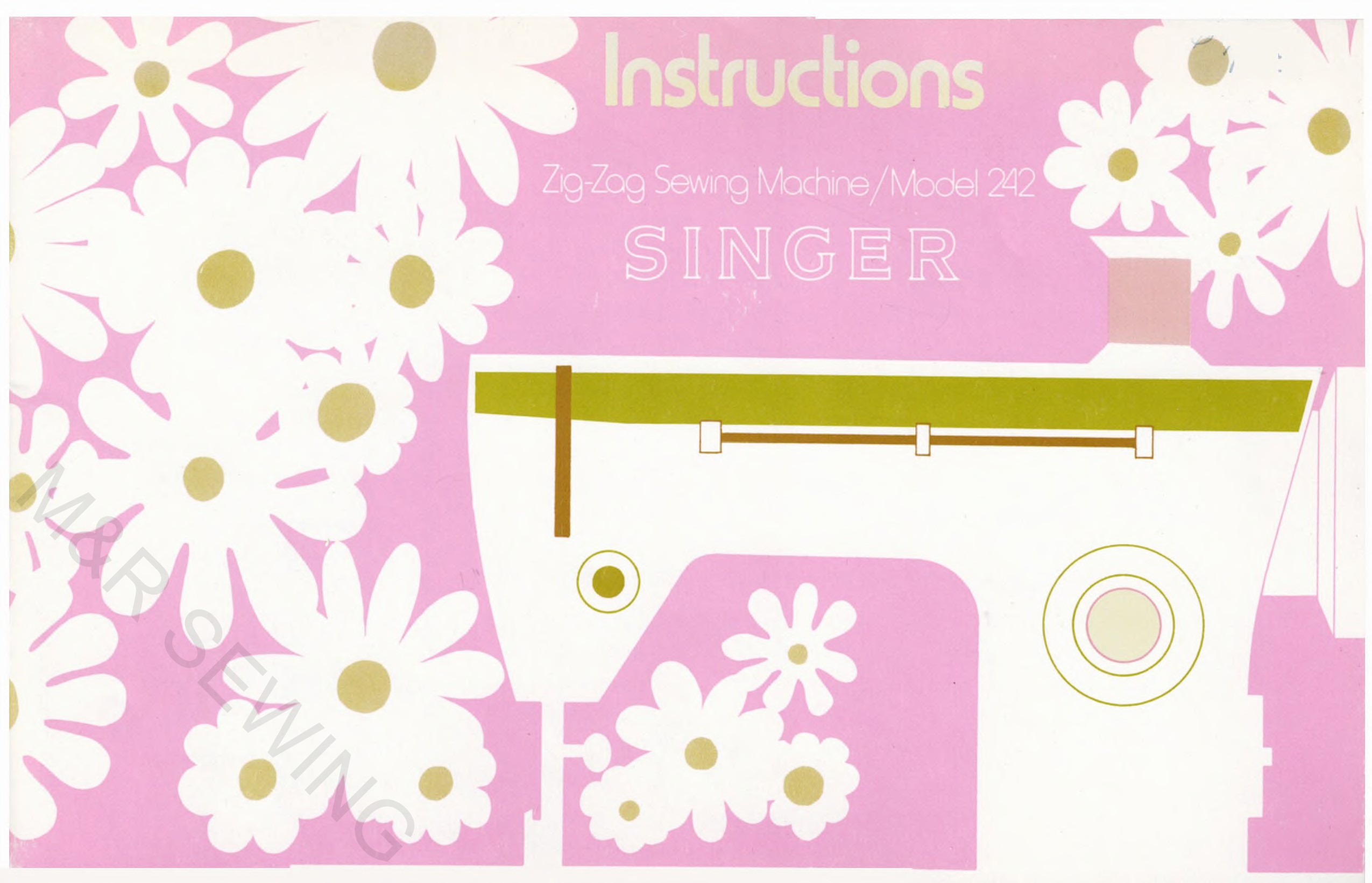 Singer 242 Instruction Manual