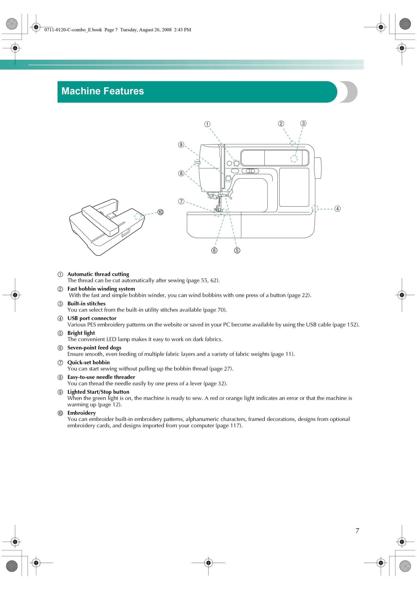 Baby Lock BL137A Sofia Instruction Manual