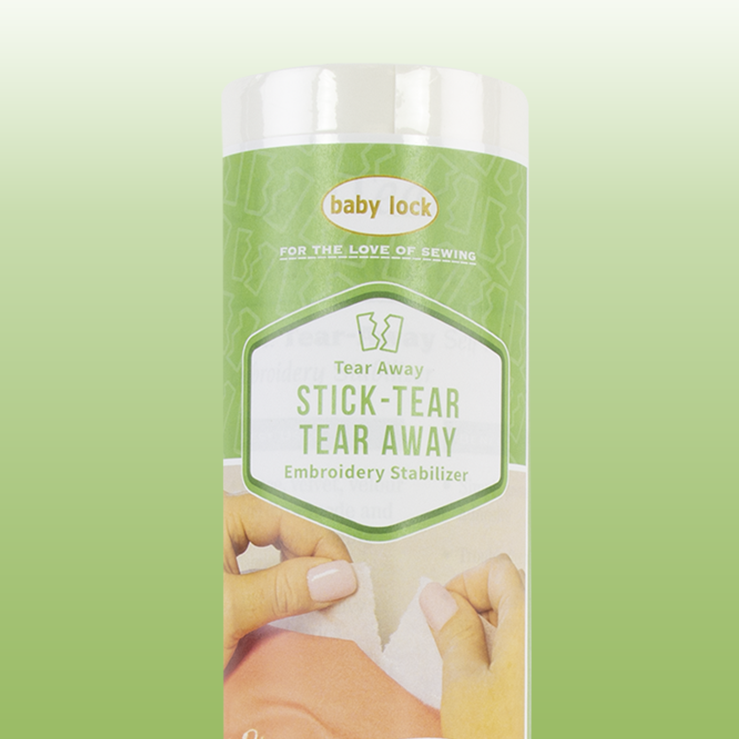 Stick-Tear, Tear-Away Stabilizer