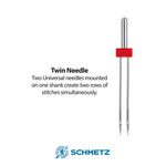 Schmetz Twin Universal Needles