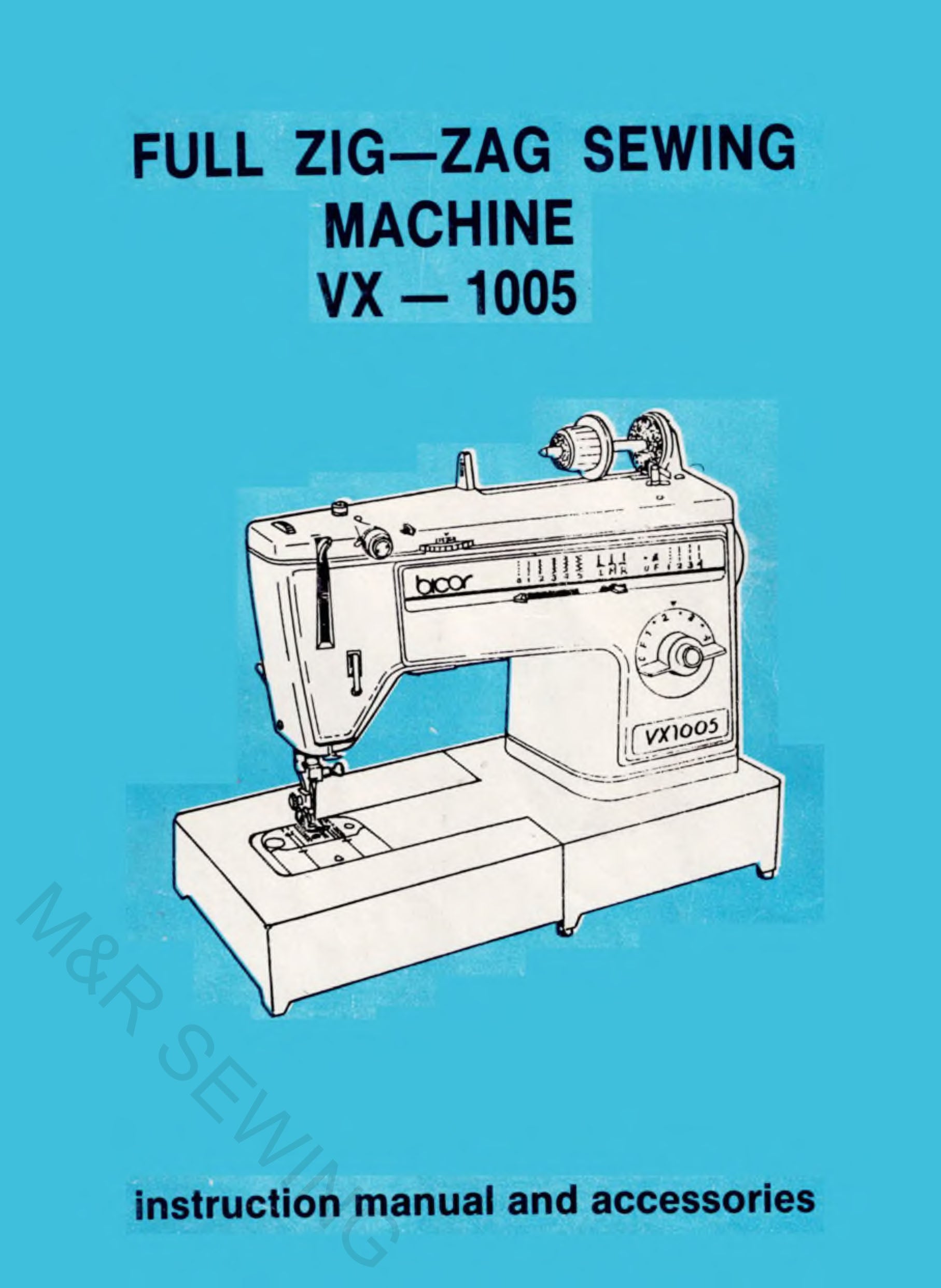 Bicor VX-1005 Instruction Manual