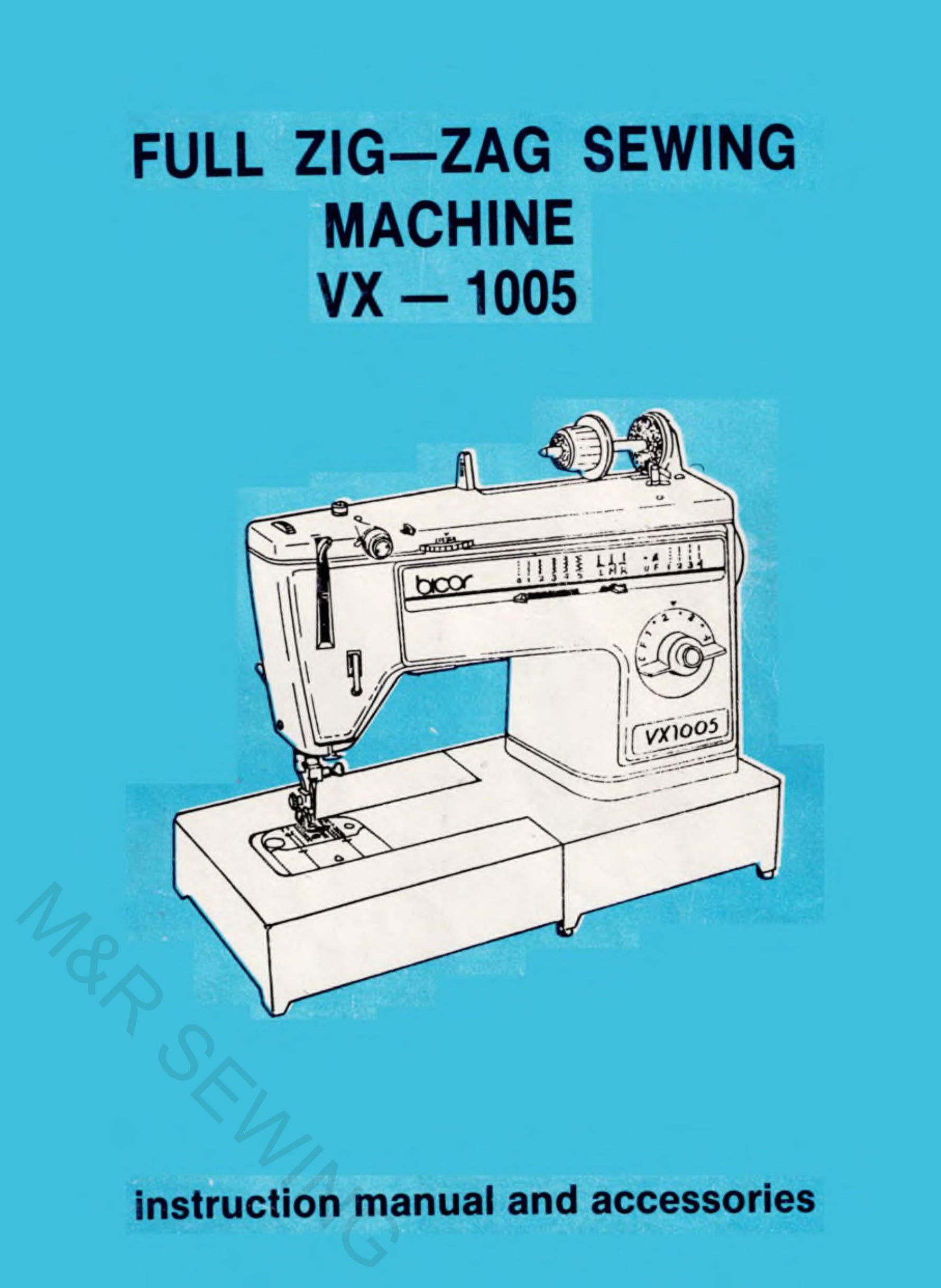 Bicor VX-1005 Instruction Manual