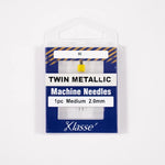 Klasse Twin Metallic Needles - 1pk