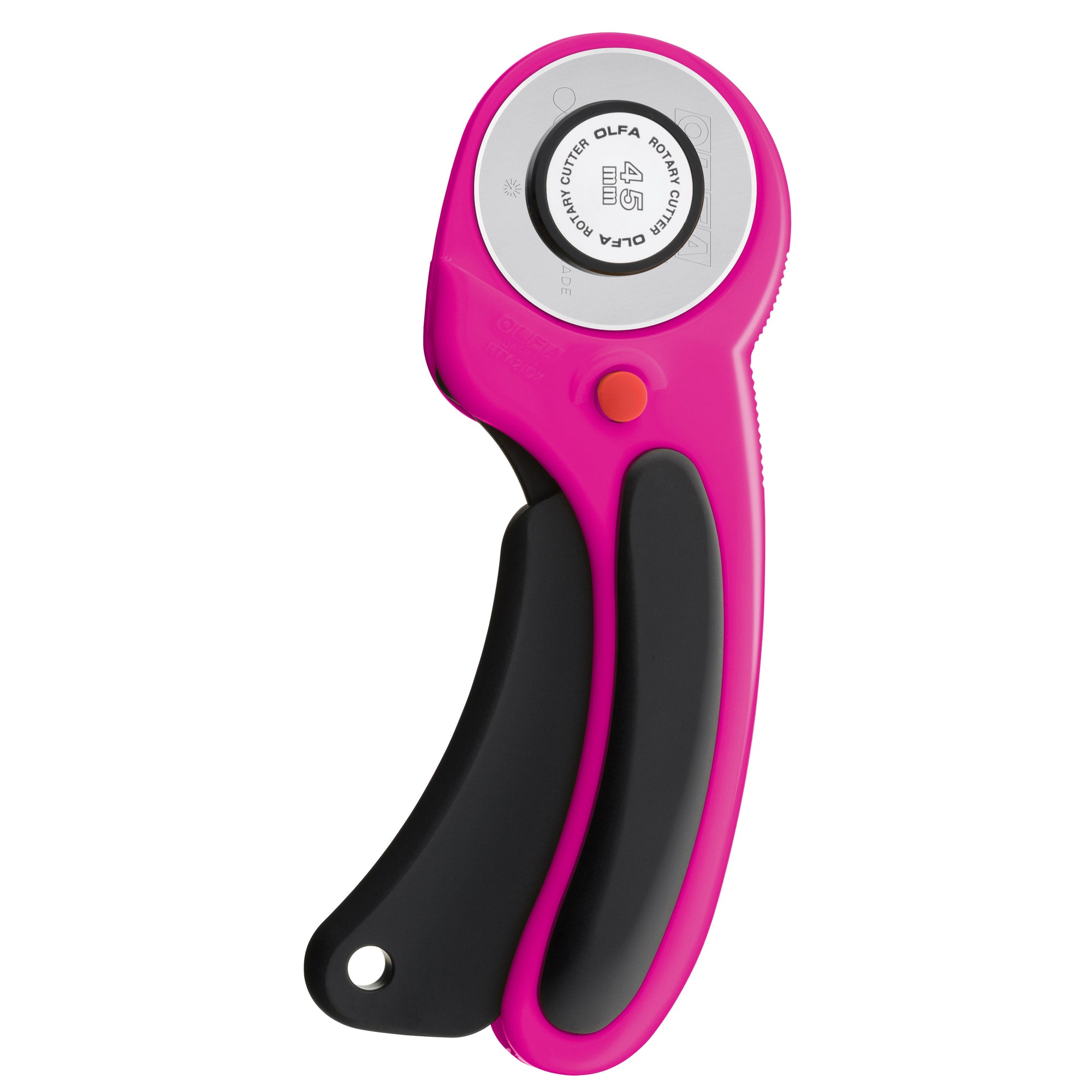 Olfa 45mm Ergonomic Rotary Cutter - Magenta