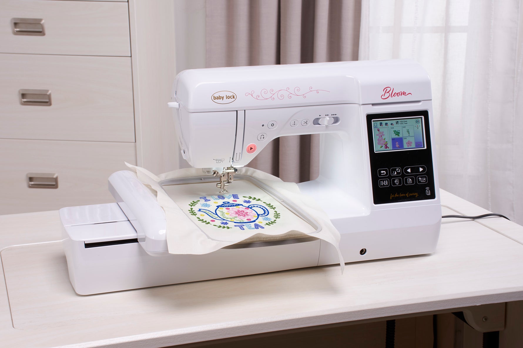 Baby Lock Bloom Embroidery and Sewing Machine