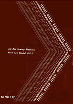 Singer 6105 Instruction Manual