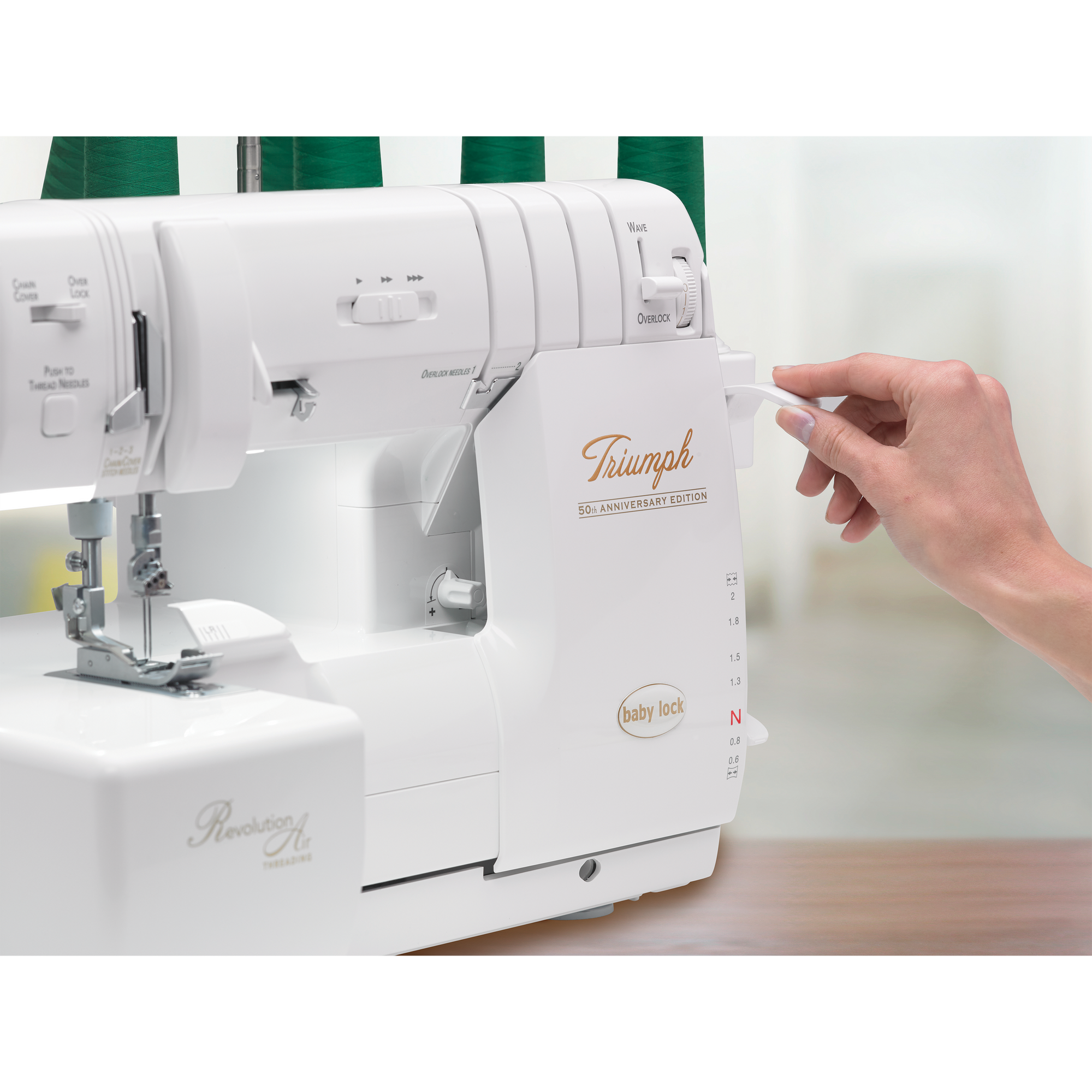 (A)Triumph 8 Thread Serger, Baby Lock