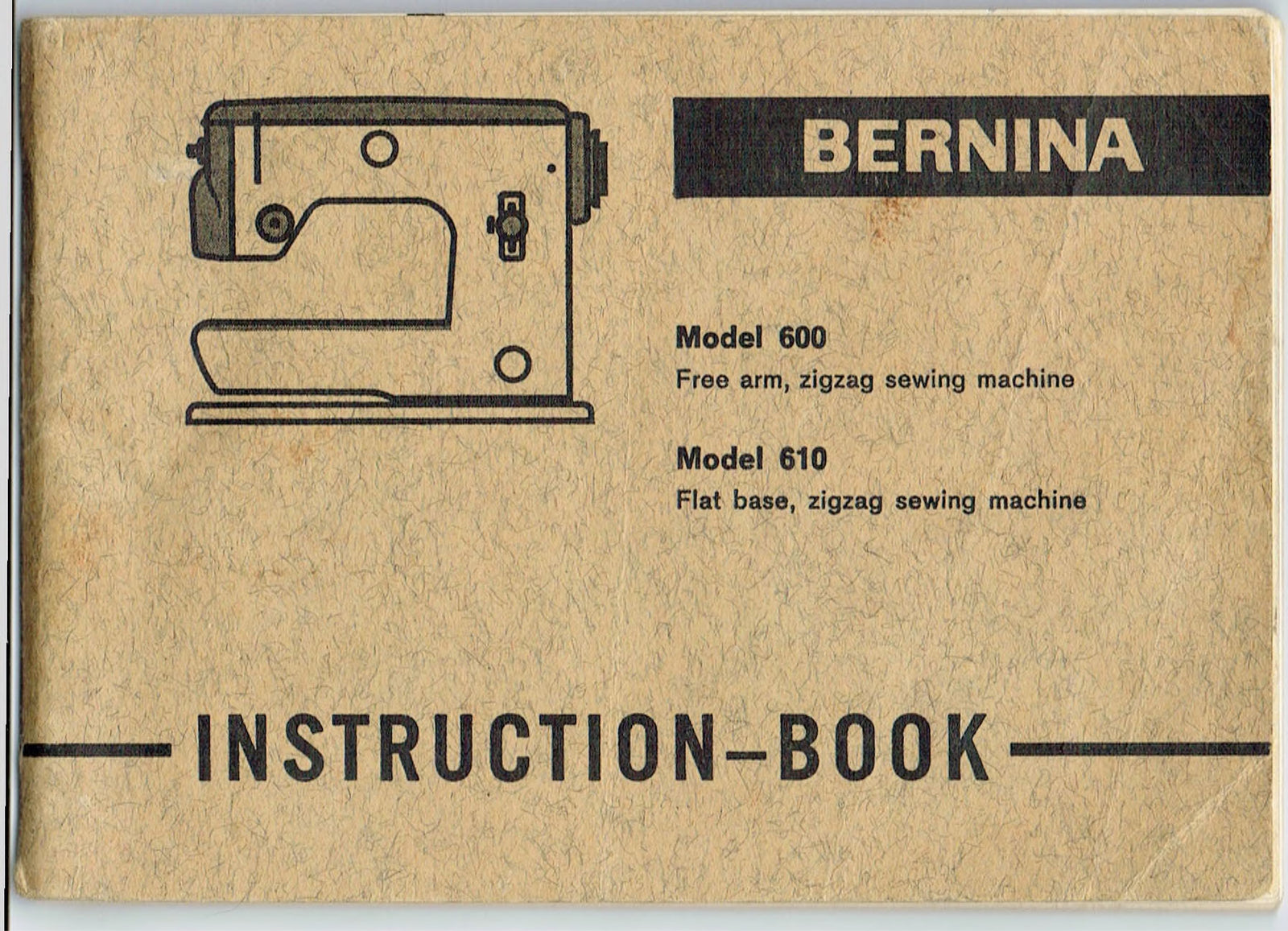 Bernina 600/610 Instruction Manual