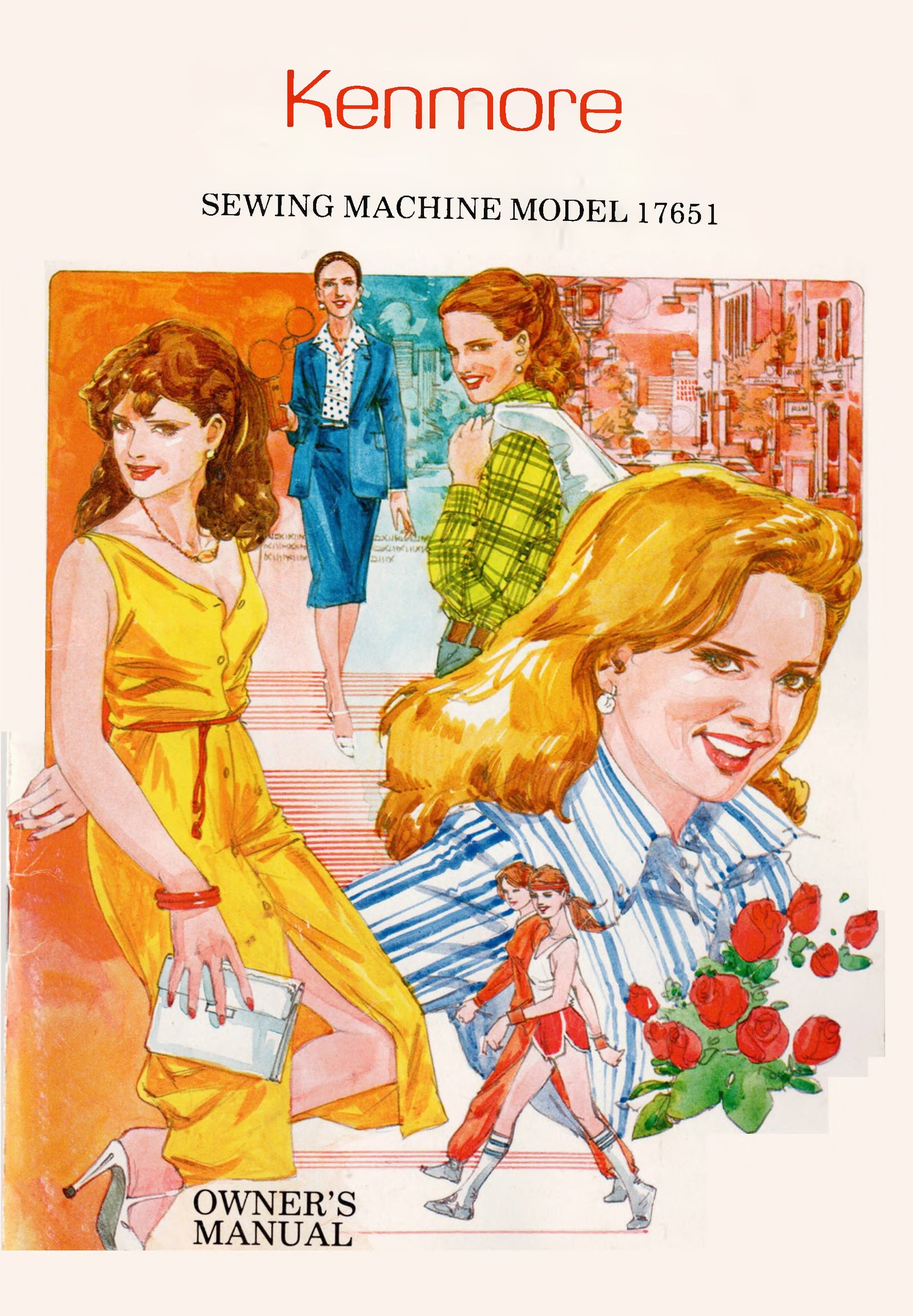 Kenmore 17651 Instruction Manual