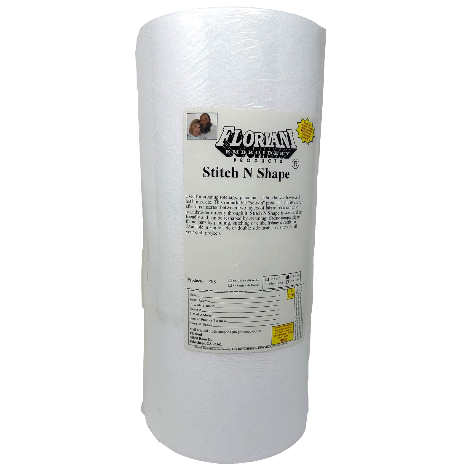 Stitch N Shape - 15in x 10yd