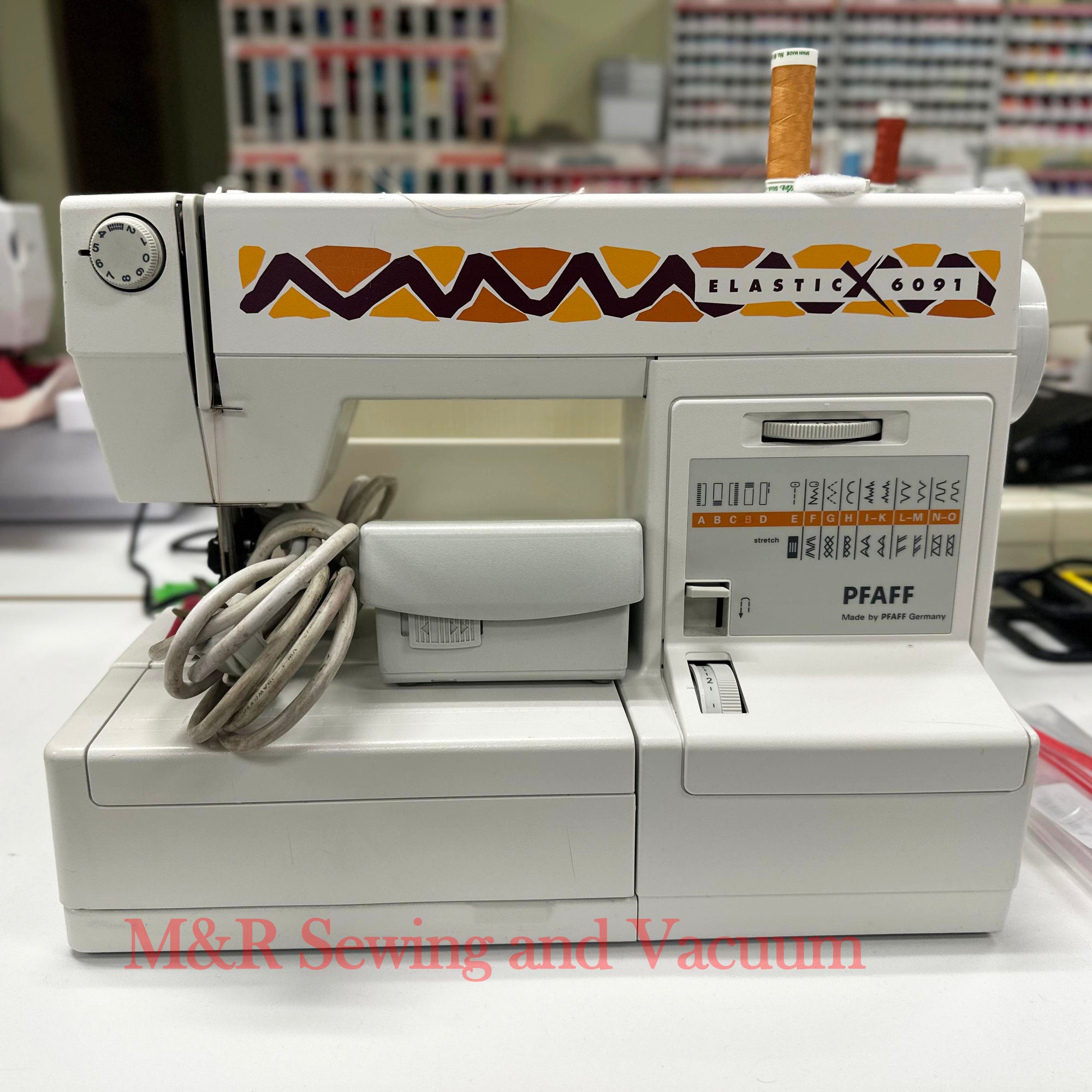 USED Pfaff 6091 Sewing Machine