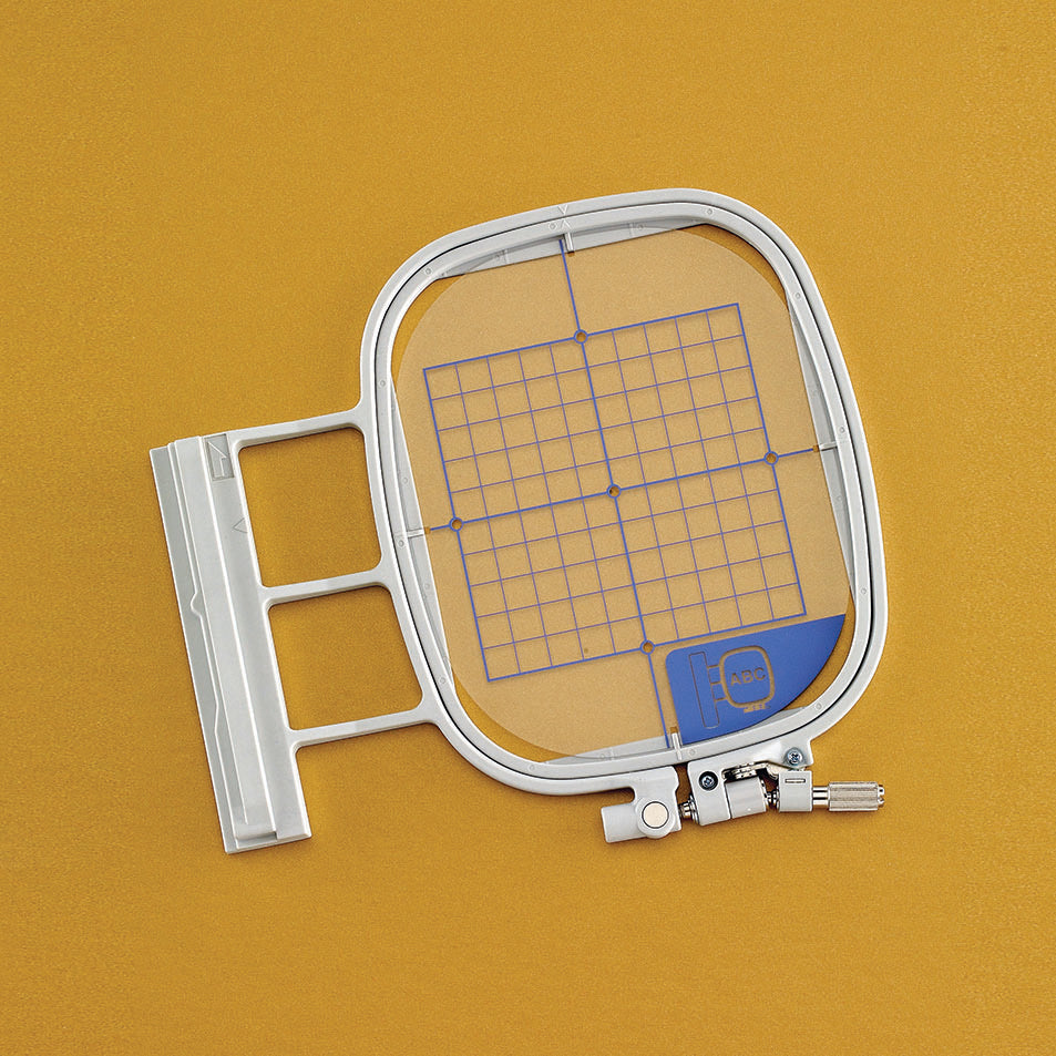 Baby Lock 4in x 4in Embroidery Hoop and Grid, EF74