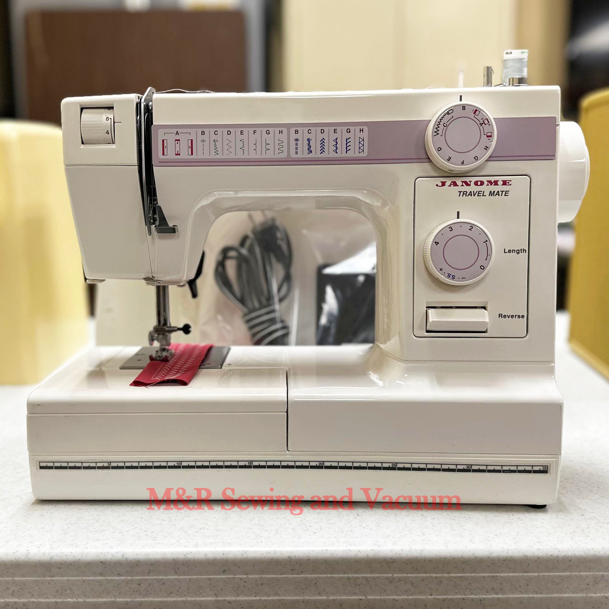 Used Janome 4612TM Travel Mate Sewing Machine