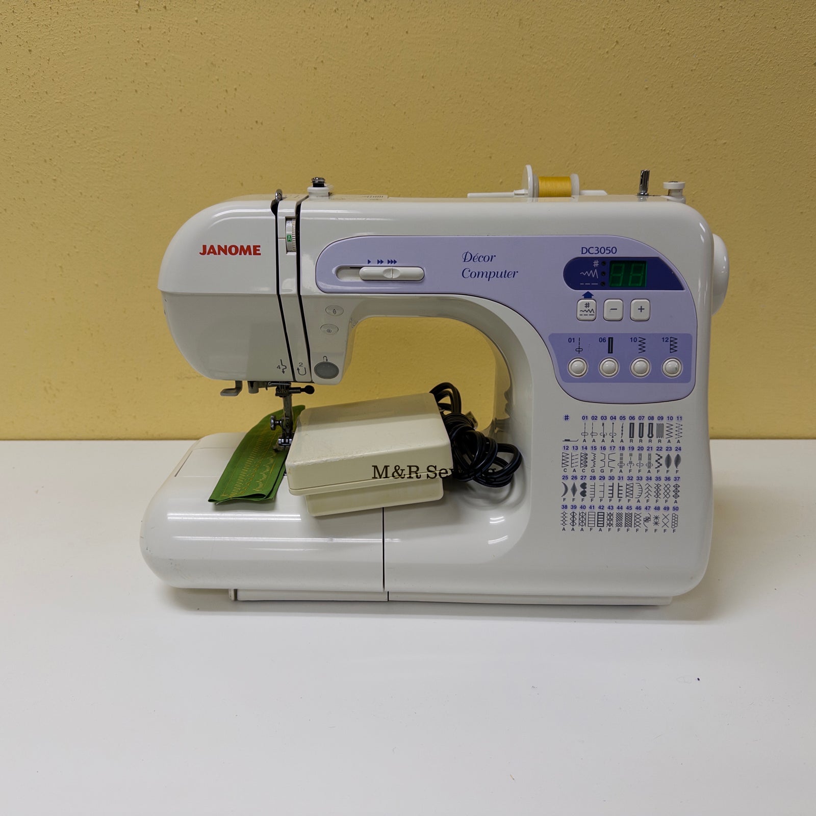 Used Janome DC3050 Sewing Machine
