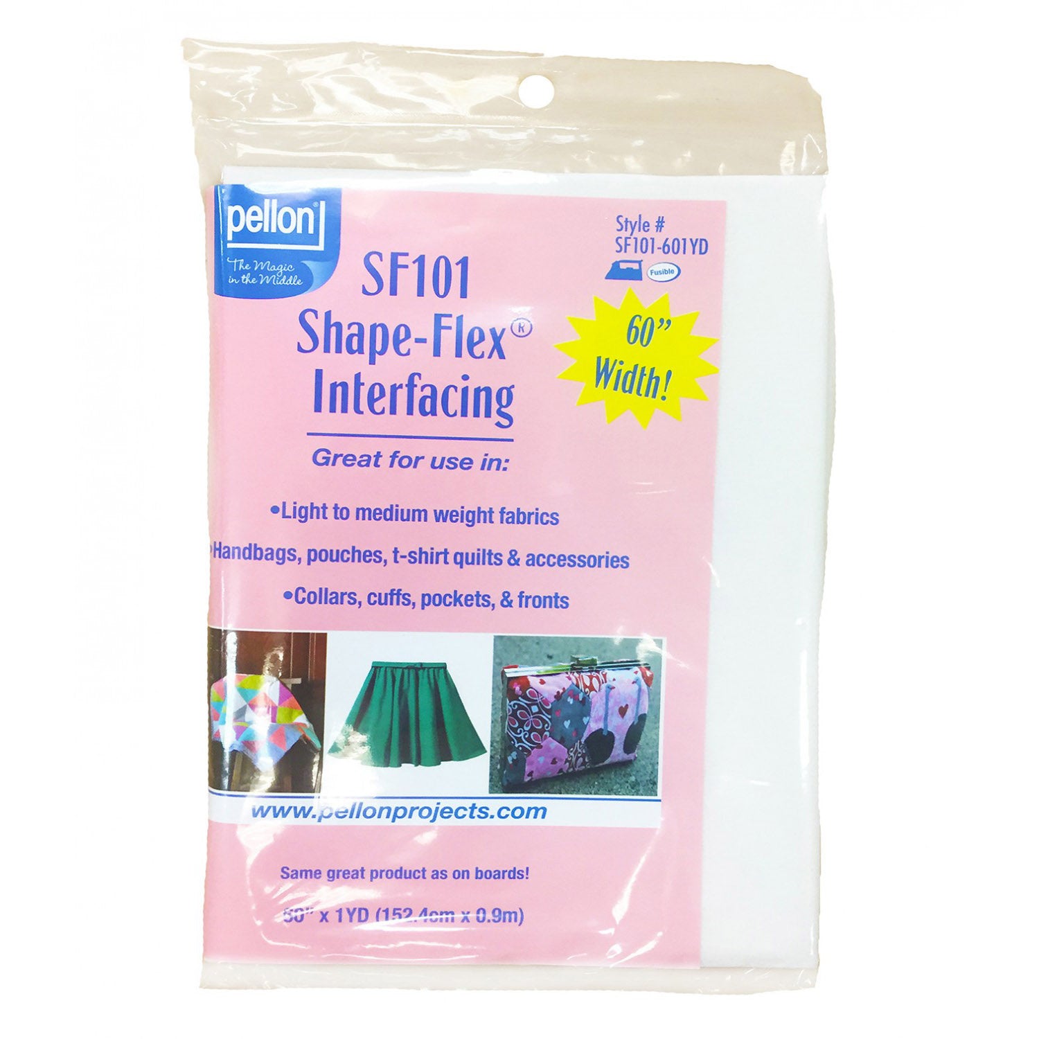 SF101 ShapeFlex Interfacing - 60in x 1yd