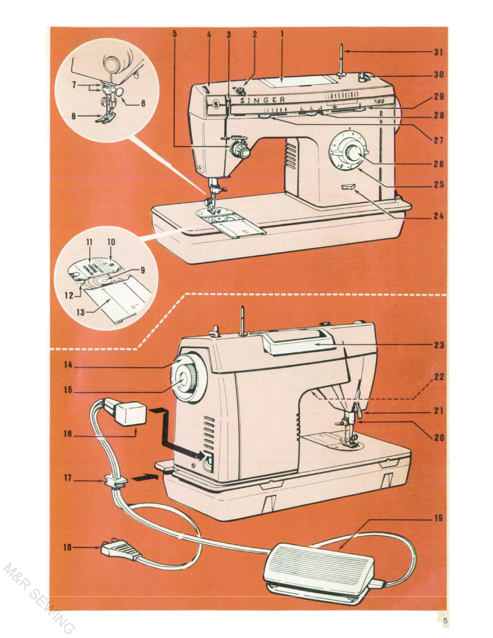 Singer 7108 Instruction Manual