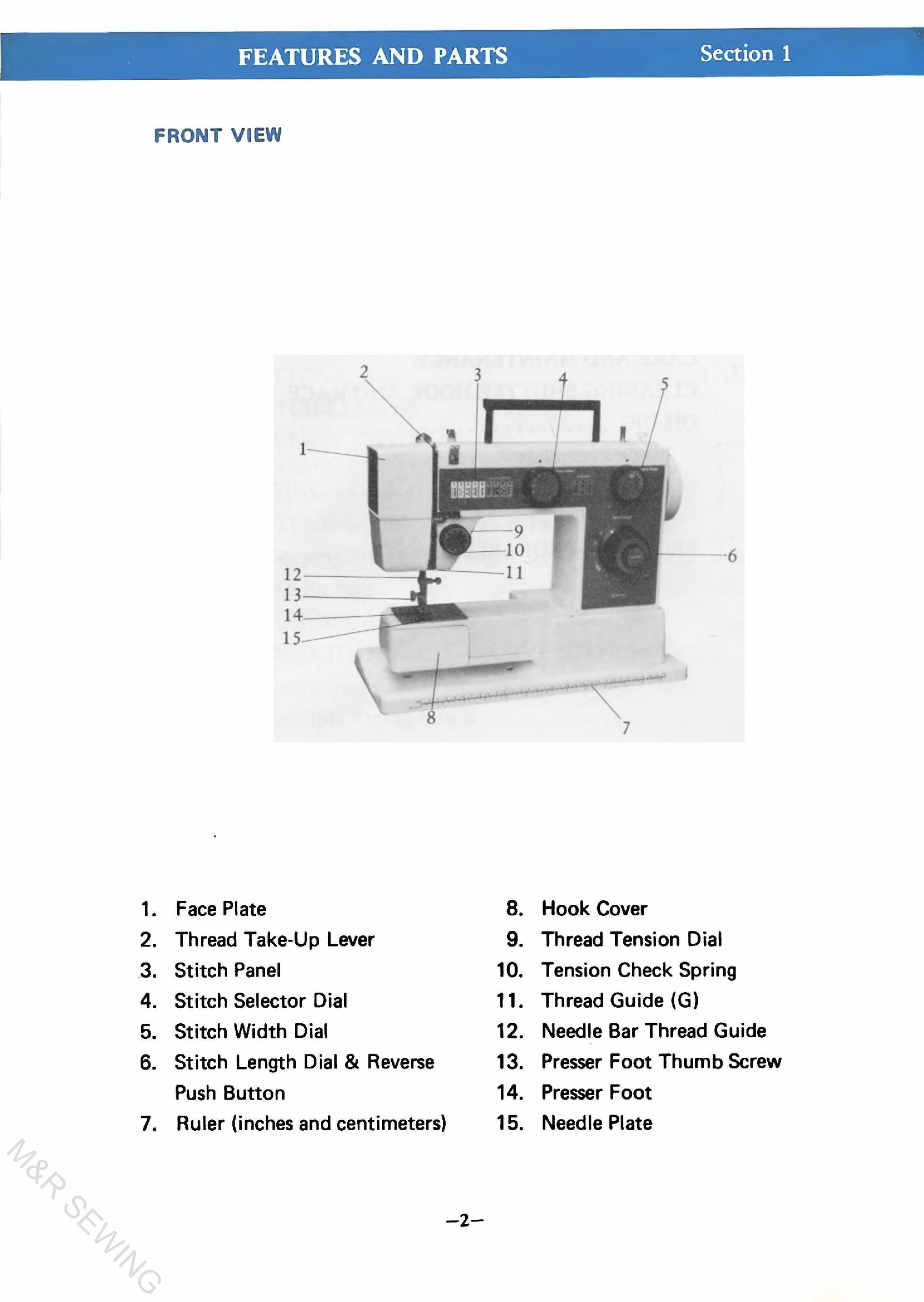 JC Penny Model 6936 Instruction Manual