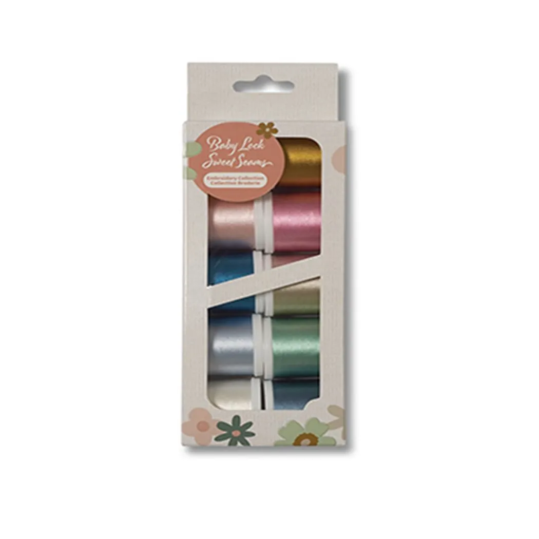 Baby Lock Sweet Seams Madeira Rayon Thread Set